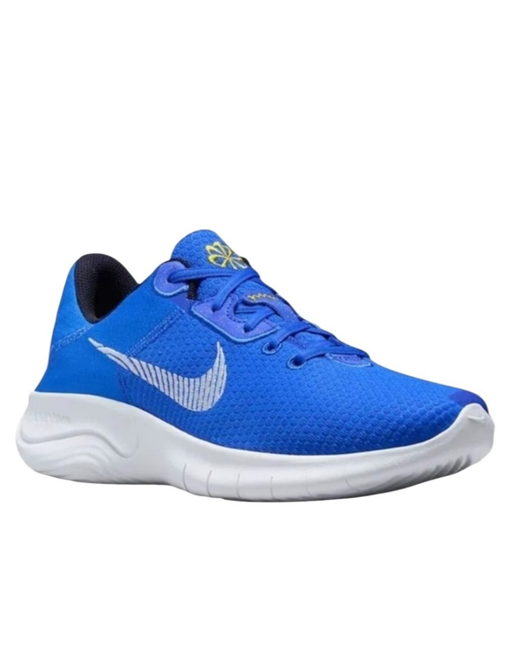 Nike Flex Experience 11 Royal Blue White Yellow Sneaker Trainers Men 8.5   8 1/2